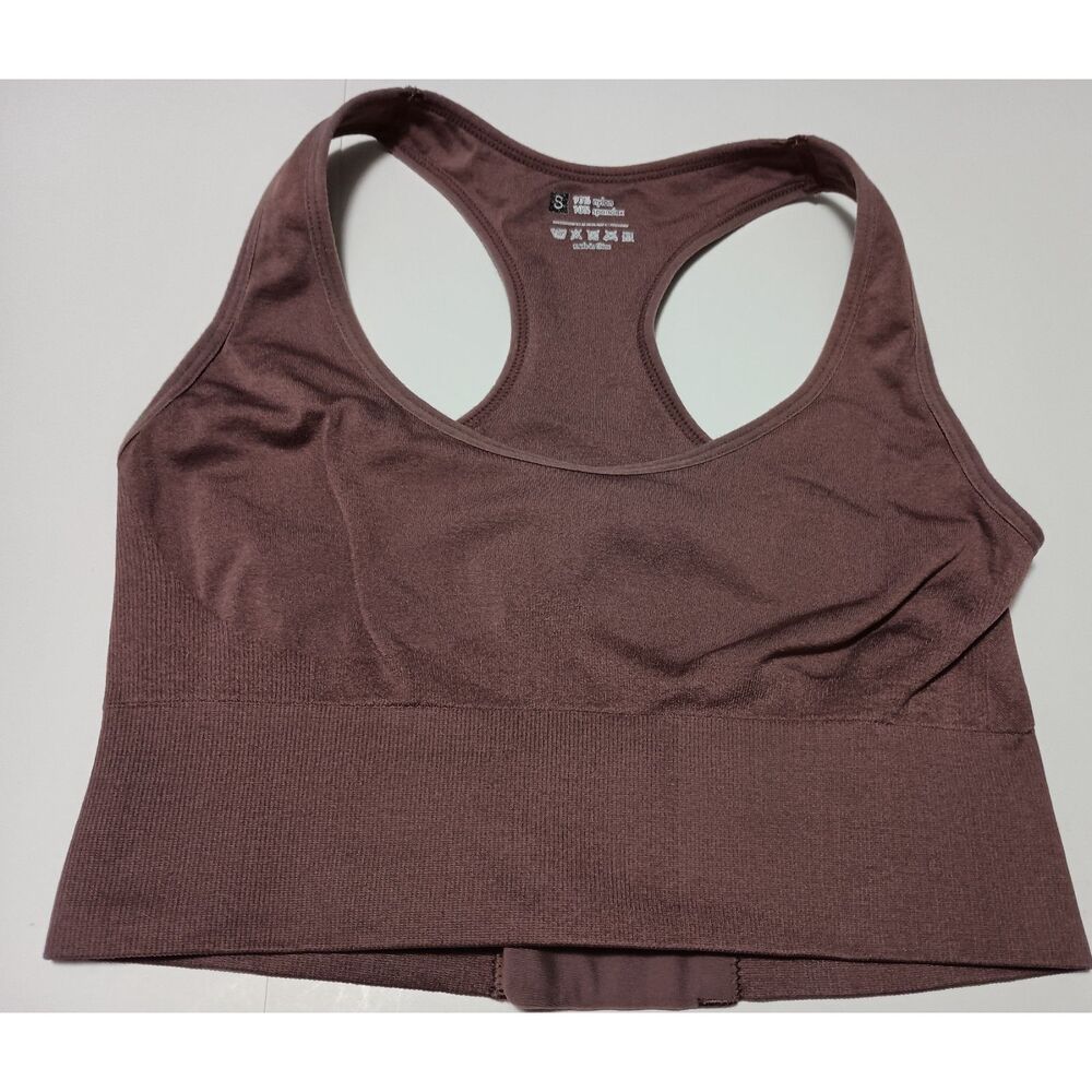 SPORTS BRA, Brown, Size S